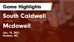 South Caldwell  vs Mcdowell Game Highlights - Jan. 19, 2021