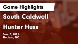 South Caldwell  vs Hunter Huss  Game Highlights - Jan. 7, 2021
