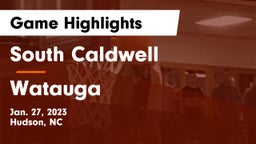 South Caldwell  vs Watauga  Game Highlights - Jan. 27, 2023