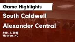 South Caldwell  vs Alexander Central  Game Highlights - Feb. 3, 2023