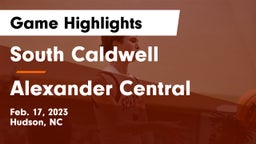 South Caldwell  vs Alexander Central  Game Highlights - Feb. 17, 2023