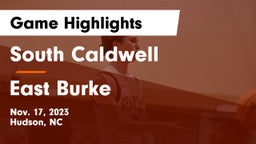 South Caldwell  vs East Burke  Game Highlights - Nov. 17, 2023
