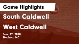 South Caldwell  vs West Caldwell  Game Highlights - Jan. 22, 2020