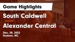 South Caldwell  vs Alexander Central  Game Highlights - Dec. 28, 2022