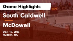 South Caldwell  vs McDowell   Game Highlights - Dec. 19, 2023