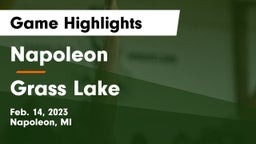 Napoleon  vs Grass Lake  Game Highlights - Feb. 14, 2023