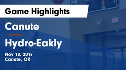 Canute  vs Hydro-Eakly  Game Highlights - Nov 18, 2016