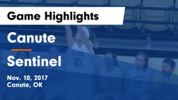 Canute  vs Sentinel  Game Highlights - Nov. 10, 2017