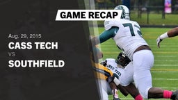 Recap: Cass Tech  vs. Southfield  2015