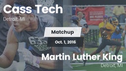 Matchup: Cass Tech High vs. Martin Luther King  2016