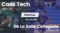 Matchup: Cass Tech High vs. De La Salle Collegiate 2020