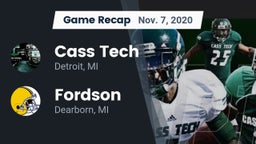 Recap: Cass Tech  vs. Fordson  2020