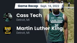 Recap: Cass Tech  vs. Martin Luther King  2022