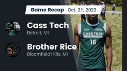 Recap: Cass Tech  vs. Brother Rice  2022