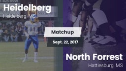 Matchup: Heidelberg High vs. North Forrest  2017