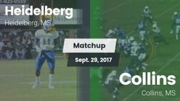 Matchup: Heidelberg High vs. Collins  2017