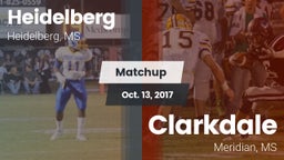 Matchup: Heidelberg High vs. Clarkdale  2017