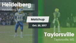 Matchup: Heidelberg High vs. Taylorsville  2017
