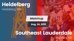 Matchup: Heidelberg High vs. Southeast Lauderdale  2018