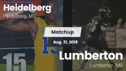 Matchup: Heidelberg High vs. Lumberton  2018
