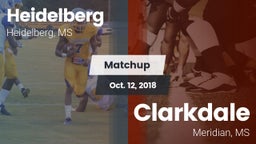 Matchup: Heidelberg High vs. Clarkdale  2018