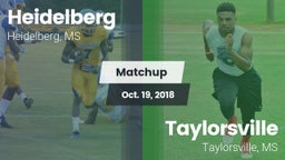 Matchup: Heidelberg High vs. Taylorsville  2018