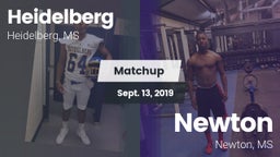 Matchup: Heidelberg High vs. Newton  2019