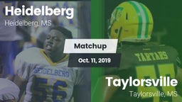 Matchup: Heidelberg High vs. Taylorsville  2019