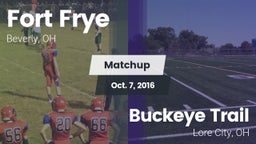 Matchup: Fort Frye High vs. Buckeye Trail  2016