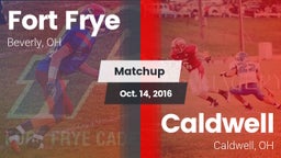 Matchup: Fort Frye High vs. Caldwell  2016