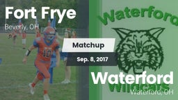 Matchup: Fort Frye High vs. Waterford  2017