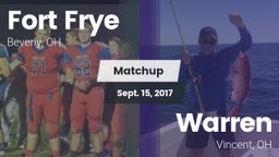 Matchup: Fort Frye High vs. Warren  2017