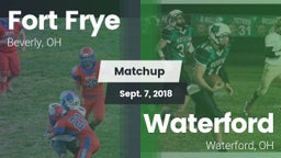 Matchup: Fort Frye High vs. Waterford  2018