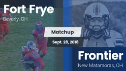 Matchup: Fort Frye High vs. Frontier  2018