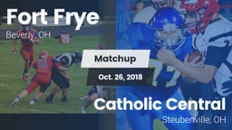 Matchup: Fort Frye High vs. Catholic Central  2018