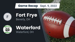Recap: Fort Frye  vs. Waterford  2022