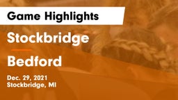 Stockbridge  vs Bedford  Game Highlights - Dec. 29, 2021