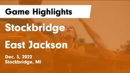 Stockbridge  vs East Jackson  Game Highlights - Dec. 3, 2022