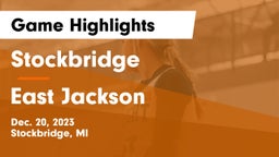 Stockbridge  vs East Jackson  Game Highlights - Dec. 20, 2023