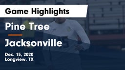 Pine Tree  vs Jacksonville  Game Highlights - Dec. 15, 2020