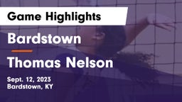 Bardstown  vs Thomas Nelson  Game Highlights - Sept. 12, 2023