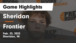 Sheridan  vs Frontier  Game Highlights - Feb. 23, 2023