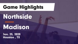 Northside  vs Madison Game Highlights - Jan. 25, 2020