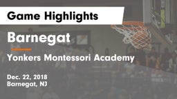 Barnegat  vs Yonkers Montessori Academy Game Highlights - Dec. 22, 2018
