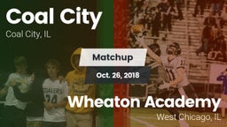 Matchup: Coal City High vs. Wheaton Academy  2018