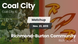Matchup: Coal City High vs. Richmond-Burton Community  2019