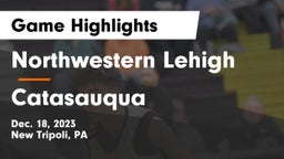 Northwestern Lehigh  vs Catasauqua  Game Highlights - Dec. 18, 2023