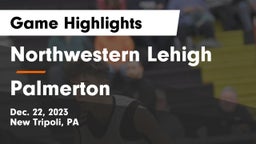 Northwestern Lehigh  vs Palmerton  Game Highlights - Dec. 22, 2023