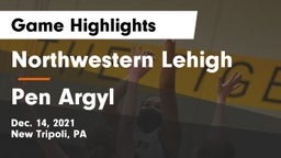 Northwestern Lehigh  vs Pen Argyl  Game Highlights - Dec. 14, 2021