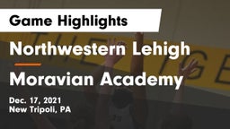 Northwestern Lehigh  vs Moravian Academy  Game Highlights - Dec. 17, 2021